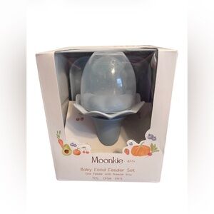 Moonkie Baby Food Feeder Set (4M+) – New in Box